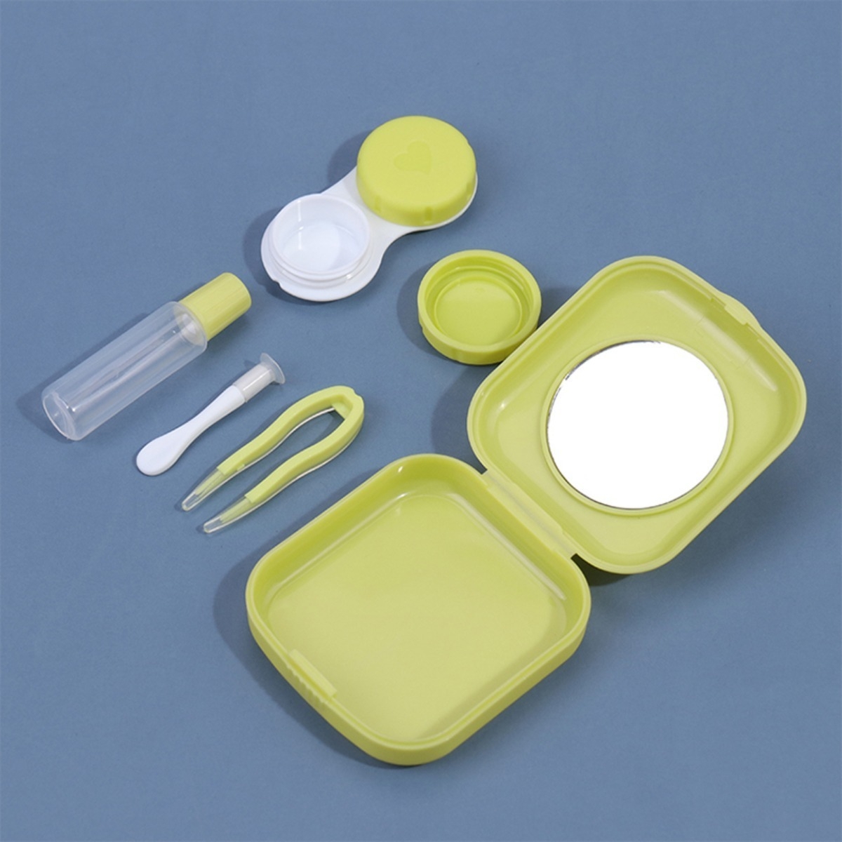 Mini Kit Estuche Para Lentes De Contacto De Bolsillo O Viaje - Imagen 7