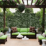 Malla Cerco De Hojas Artificiales Jardin Privacidad 3x1m - Imagen 4