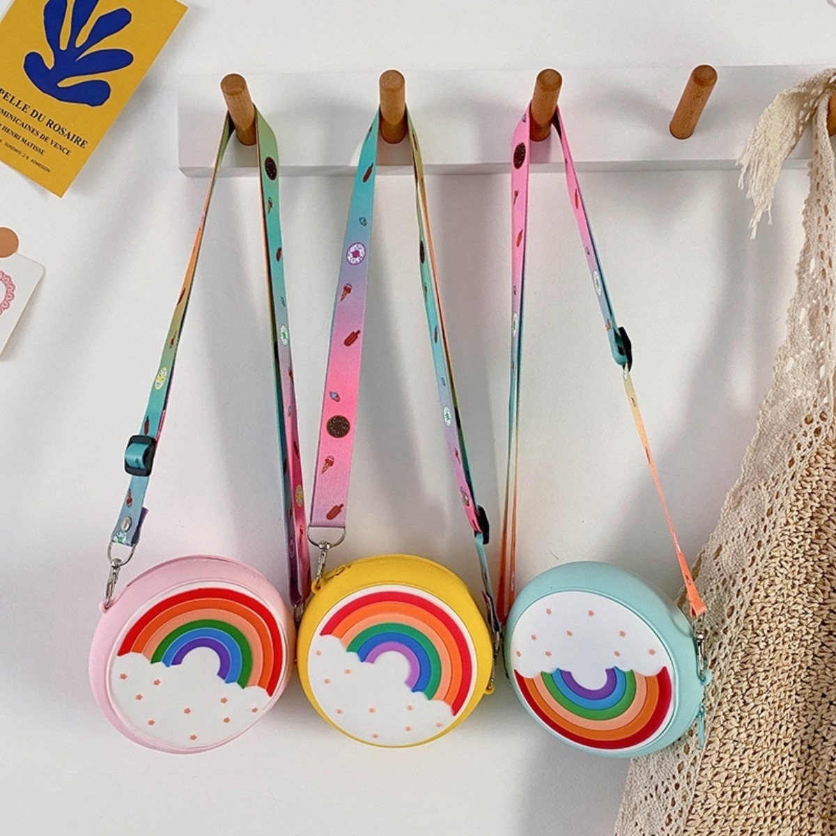 Bolso Bandolera Mini Cartera Infantil Estilo Dona - Imagen 13
