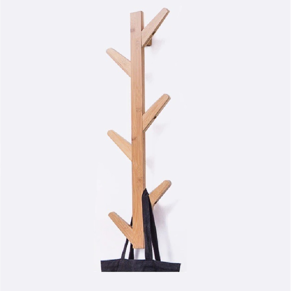 Perchero De Pared En Madera 6 Ganchos Decorativo - Imagen 10