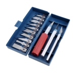 Set Cutter De Precision Trincheta Bisturi 3 Mangos 13 Hojas - Imagen 2