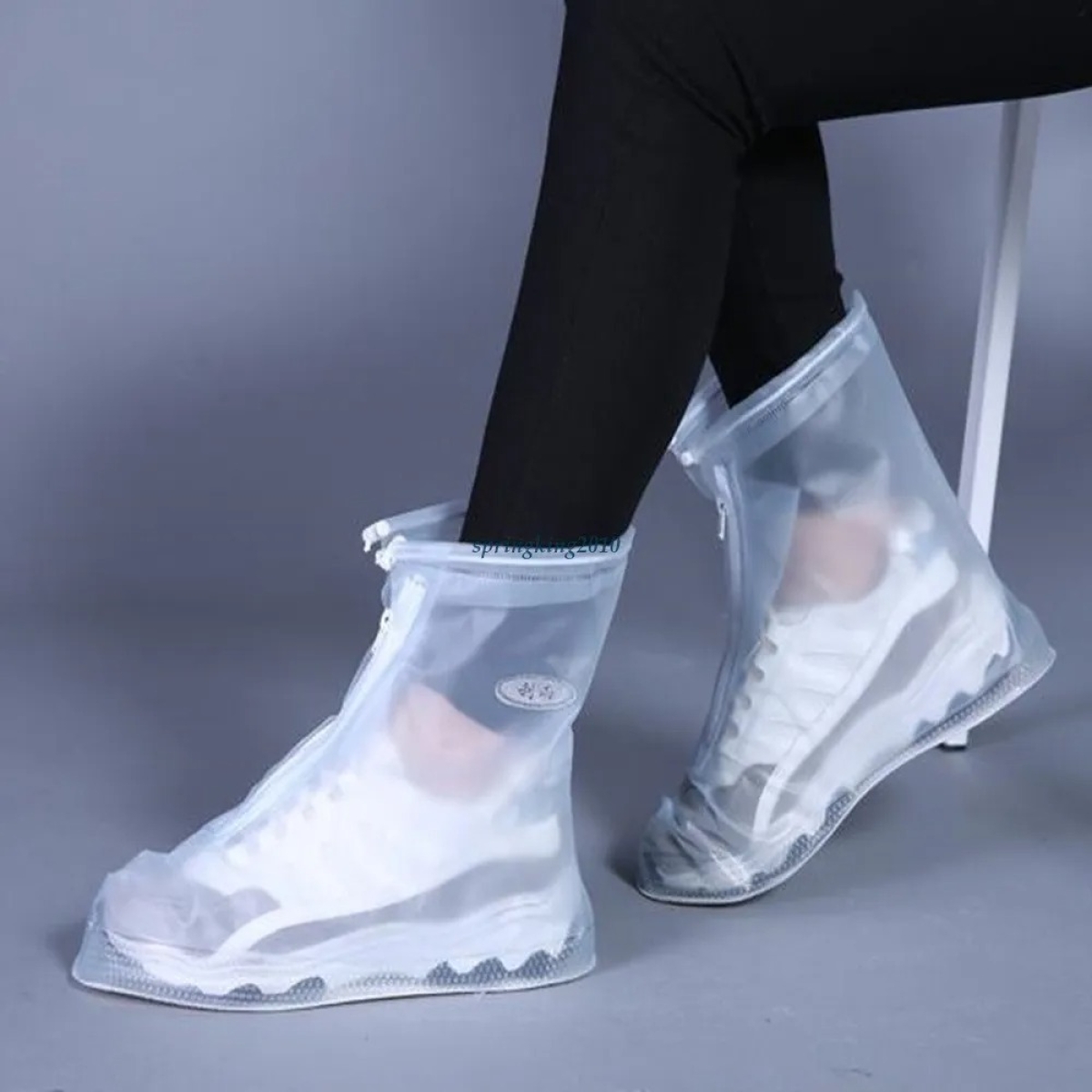 Cubre Zapatos Impermeable De Silicona Para Lluvia Barro - Imagen 2