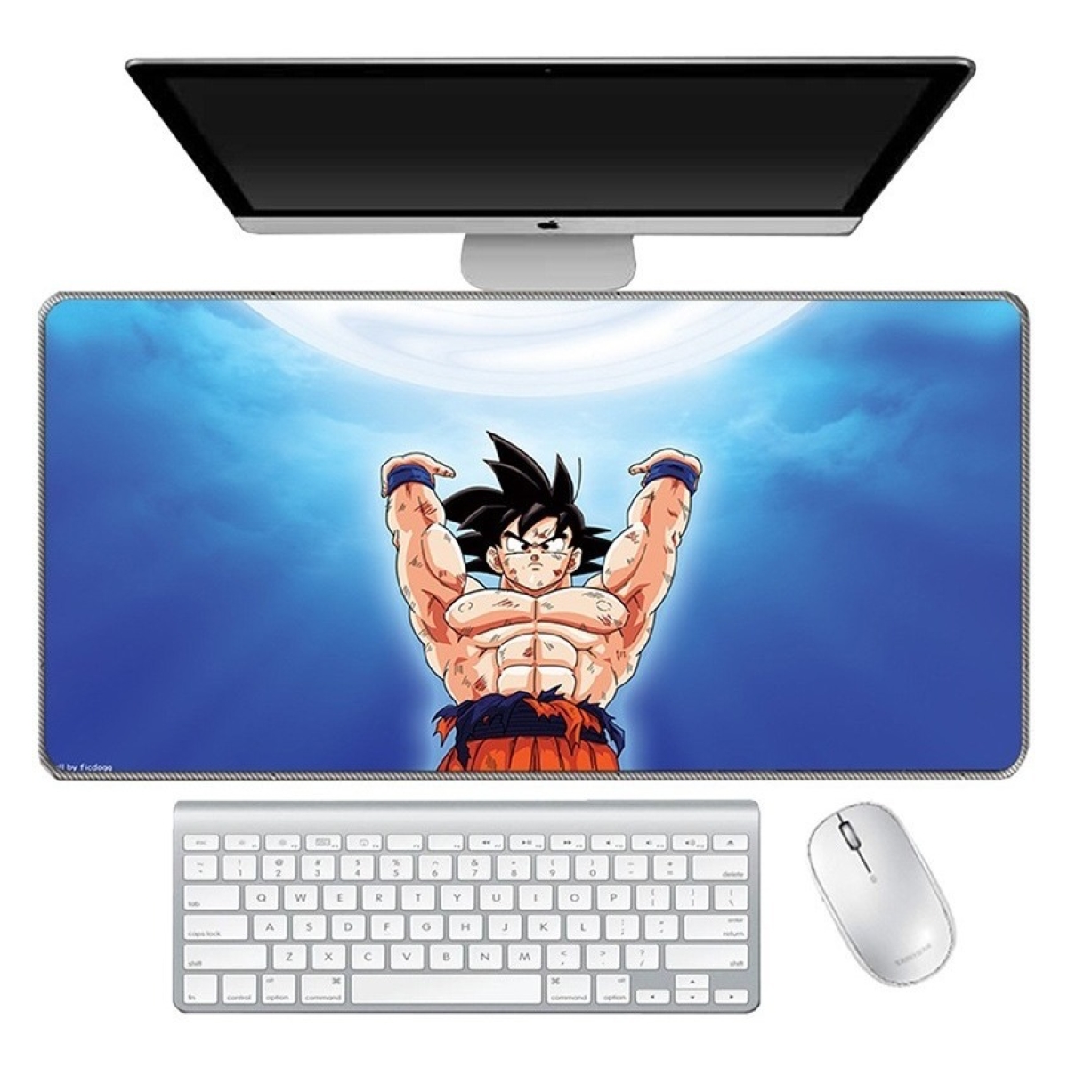 Mouse Pad Alfombrilla Gamer Dragonball Antideslizante Gaming - Imagen 13
