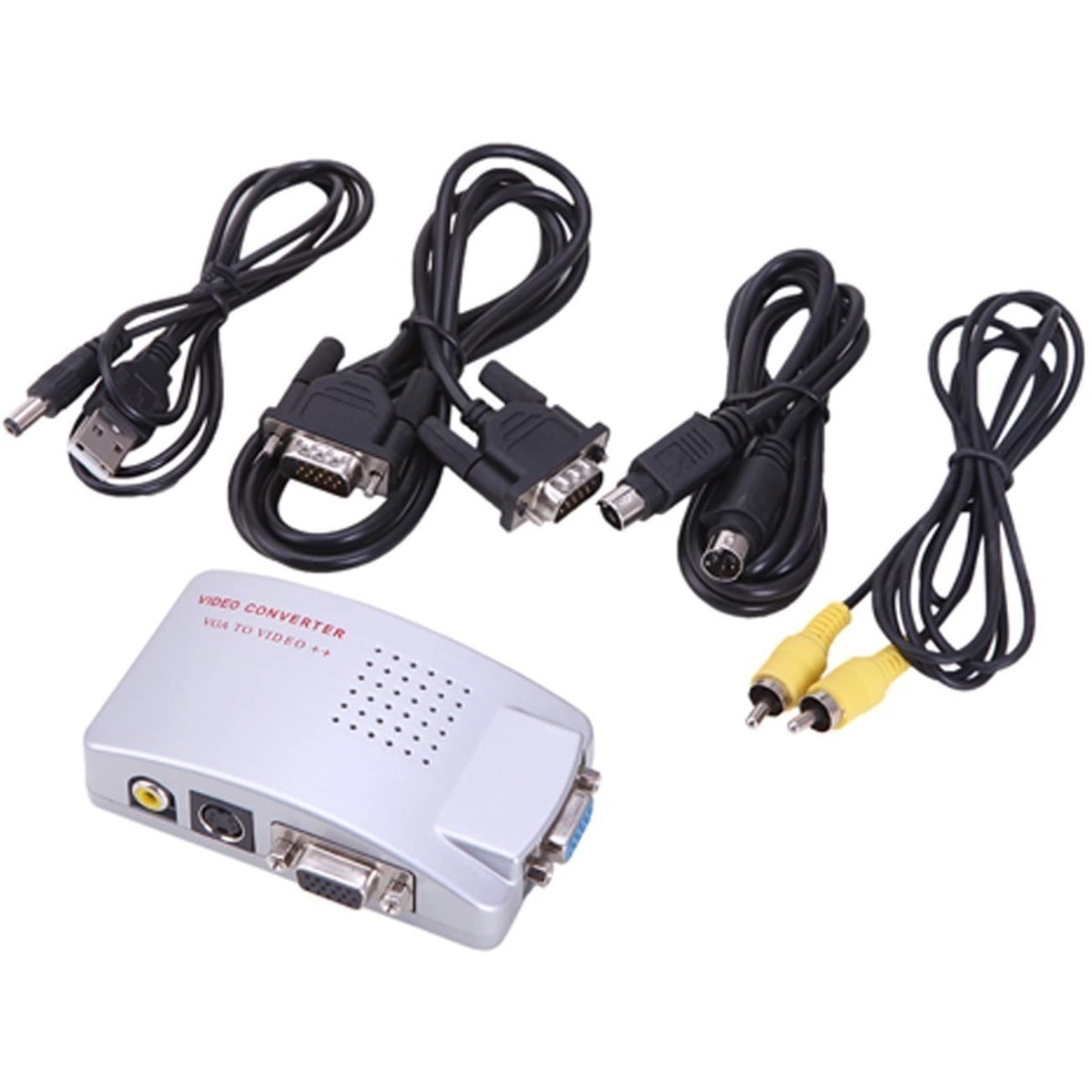 Convertidor De Video Vga A Rca O S-video Conversor Pc A Tv - Imagen 7