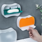 Jabonera Con Tapa Vertical Organizador Baño Ducha Tocador - Imagen 16