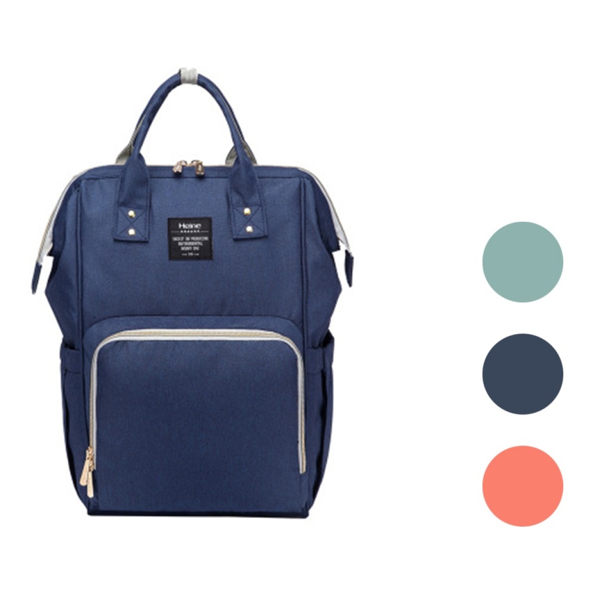 Bolso Mochila Maternal Heine Super Cómodo Varios Colores - Imagen 1