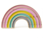 Adorno Arcoiris De Madera Para Cuarto Infantil Boho - Imagen 13