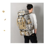 Mochila Tactica Militar De Viaje Grande 60 Lts Iluminarás - Imagen 3