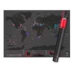 Mapa Para Raspar Mapamundi Scratch Map 82x59 Edición Capital - Imagen 2