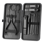 Set Manicura Y Pedicura Completo 12 Piezas Con Estuche