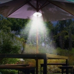 Luz De Camping Lampara Multiuso 48 Led A Pila Colgante - Imagen 2