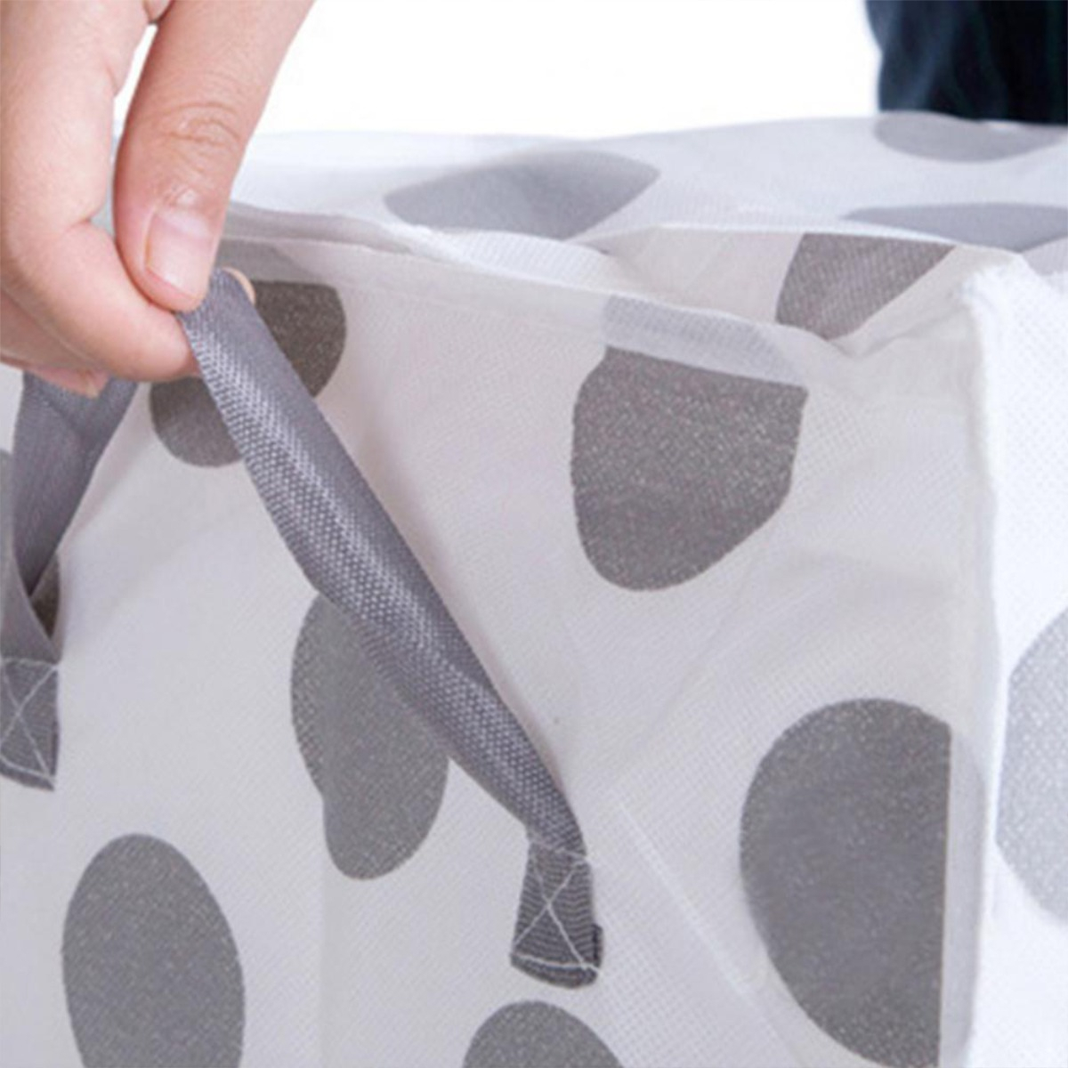 Bolsa Plegable Para Guardar Ropa Con Ventana Diseños 48 X 42 - Imagen 2