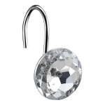 Pack X 12 Ganchos Para Cortina De Baño Argollas - Iluminaras - Imagen 4