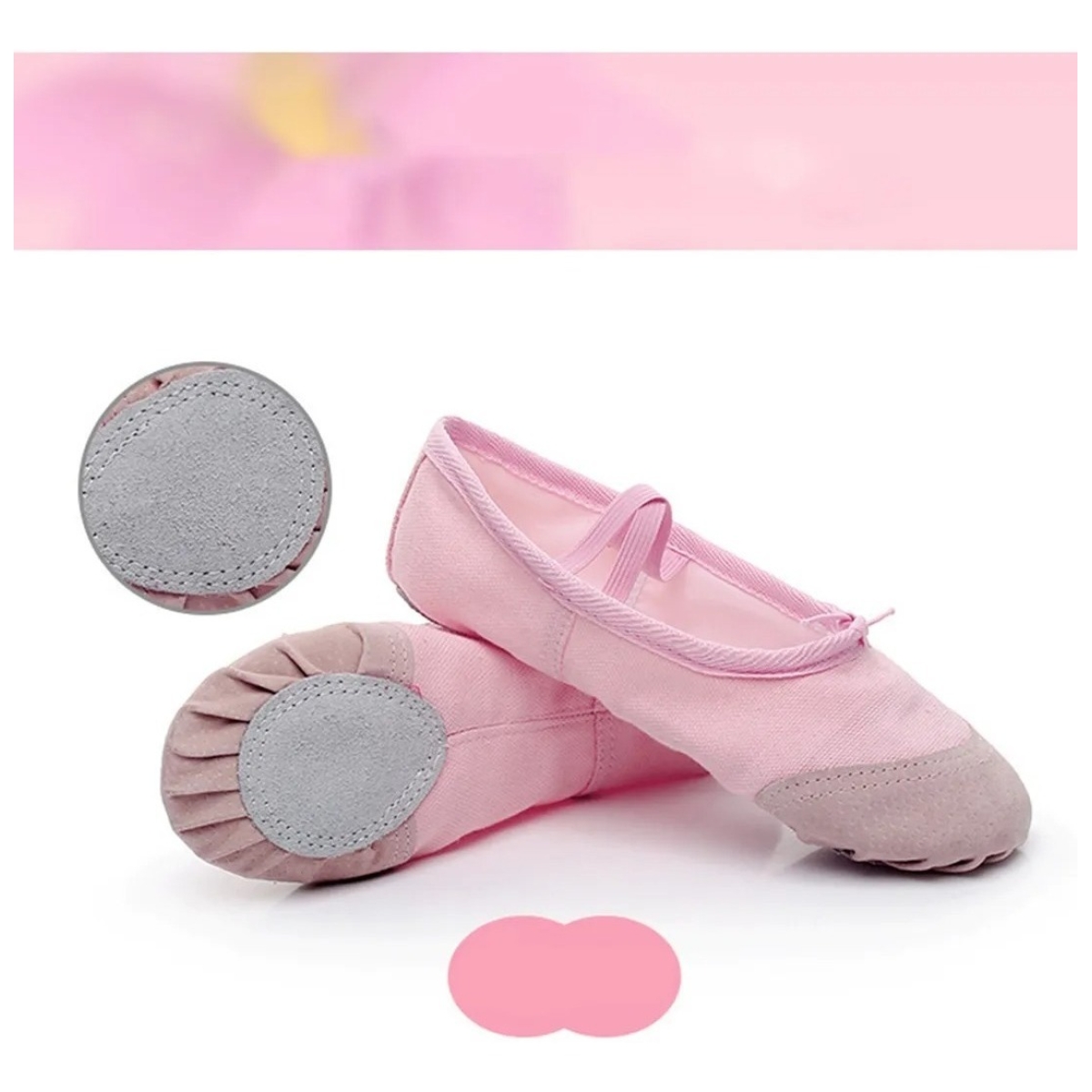 Zapatilla De Ballet Para Entrenamiento Puntera Reforzada - Imagen 9