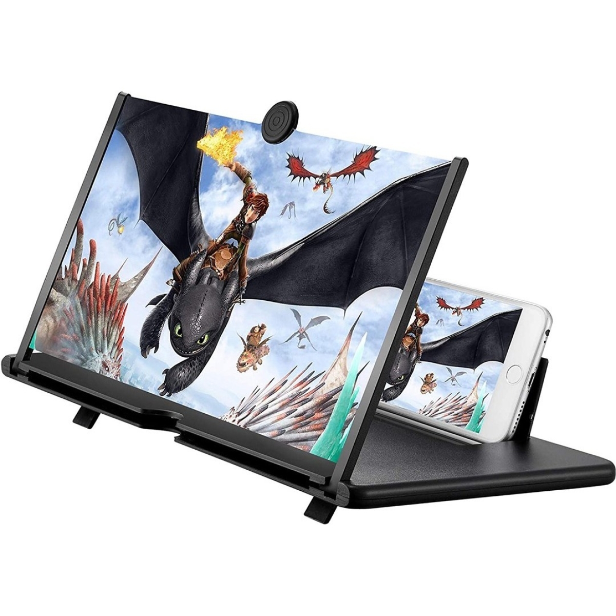 Lupa Aumenta Amplifica Pantalla De Celular 3d 12 Pulgadas - Imagen 13