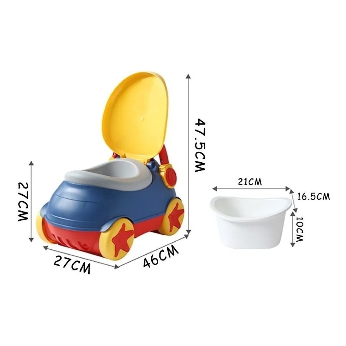 Asiento De Baño Infantil Temática De Auto - Imagen 10