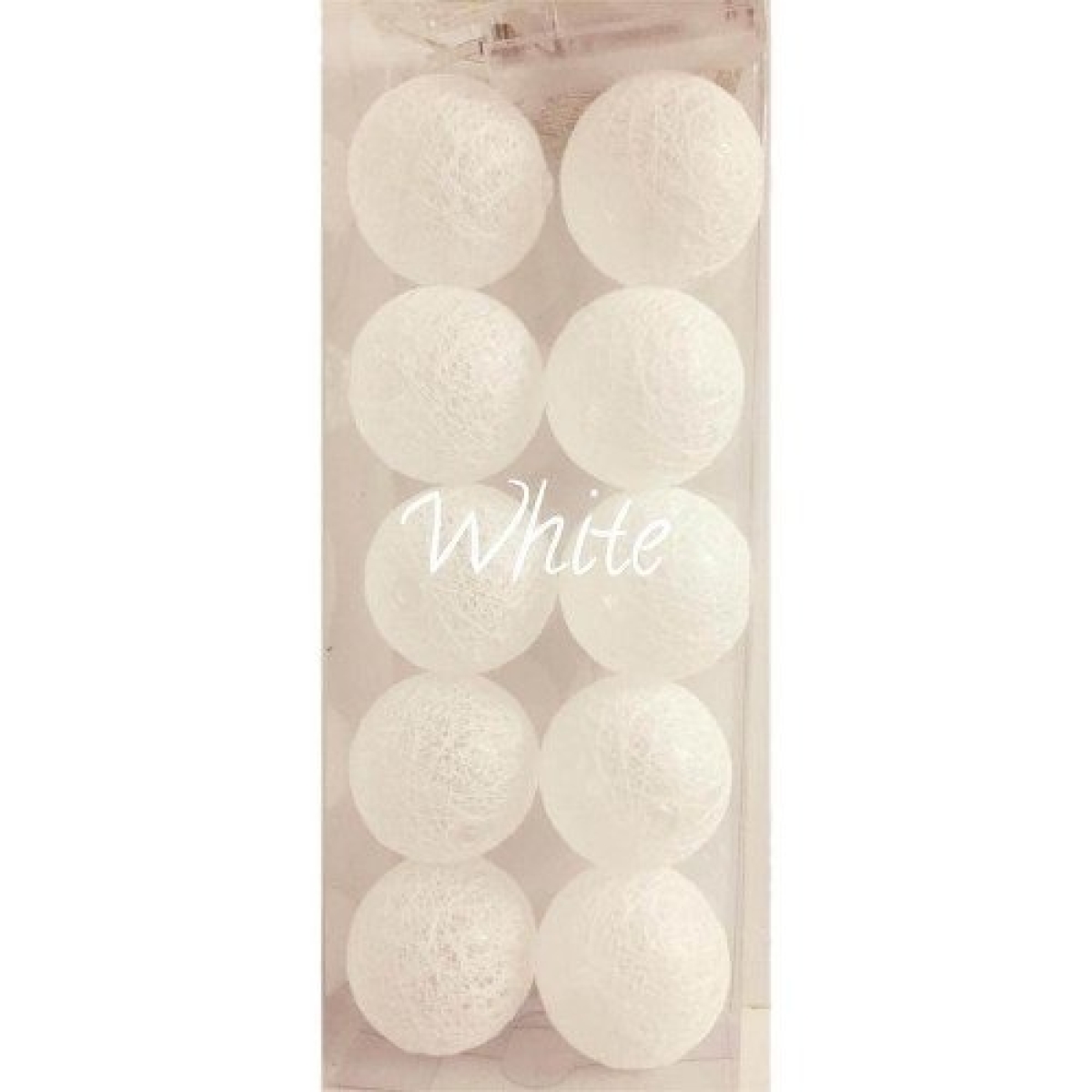 Guirnalda Esferas Decorativas Con Luz- 2 Tonos Rosa-blanco - Imagen 4