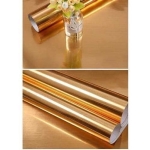 Papel Adhesivo Empapelar Muebles Novedad Oro Iluminaras - Imagen 2