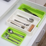 Cubiertero Para Cajon Cocina Organizador Extensible Cubierto - Imagen 2