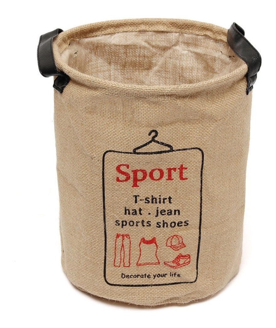 D_885501-MLU32346477815_092019-F.jpg Canasto Para Ropa Sucia Cesto Multiuso Hogar Lino Sintetico - Imagen 1