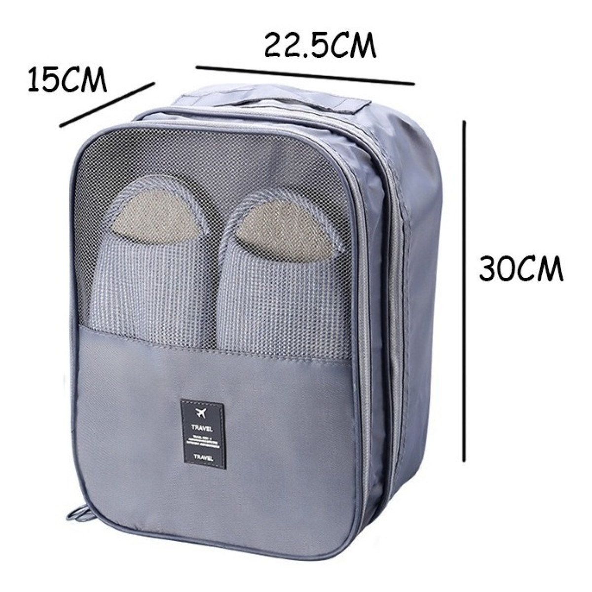 Organizador Multiuso Doble Capa Para Calzado Viaje - Imagen 5