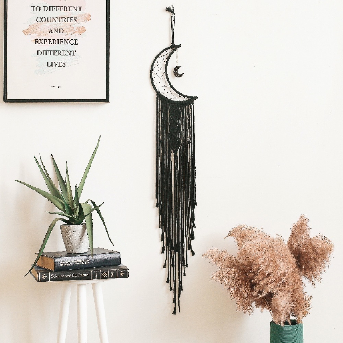 Atrapasueños De Macrame Decoracion Bohemia Habitacion Niños - Imagen 15