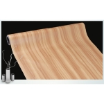 Papel Adhesivo Empapelar Paredes Madera Clara Moderno - Imagen 2