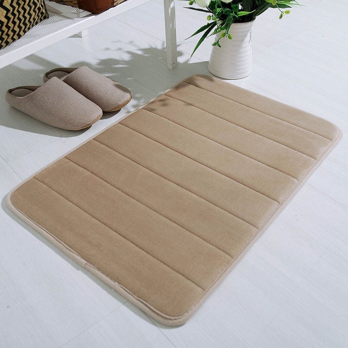 Alfombra Baño Memory Foam C/ Memoria 78x50cm - Imagen 9