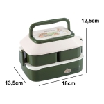 Lunchera Escolar Para Niños Bento Box Kawaii - Grande - Imagen 5