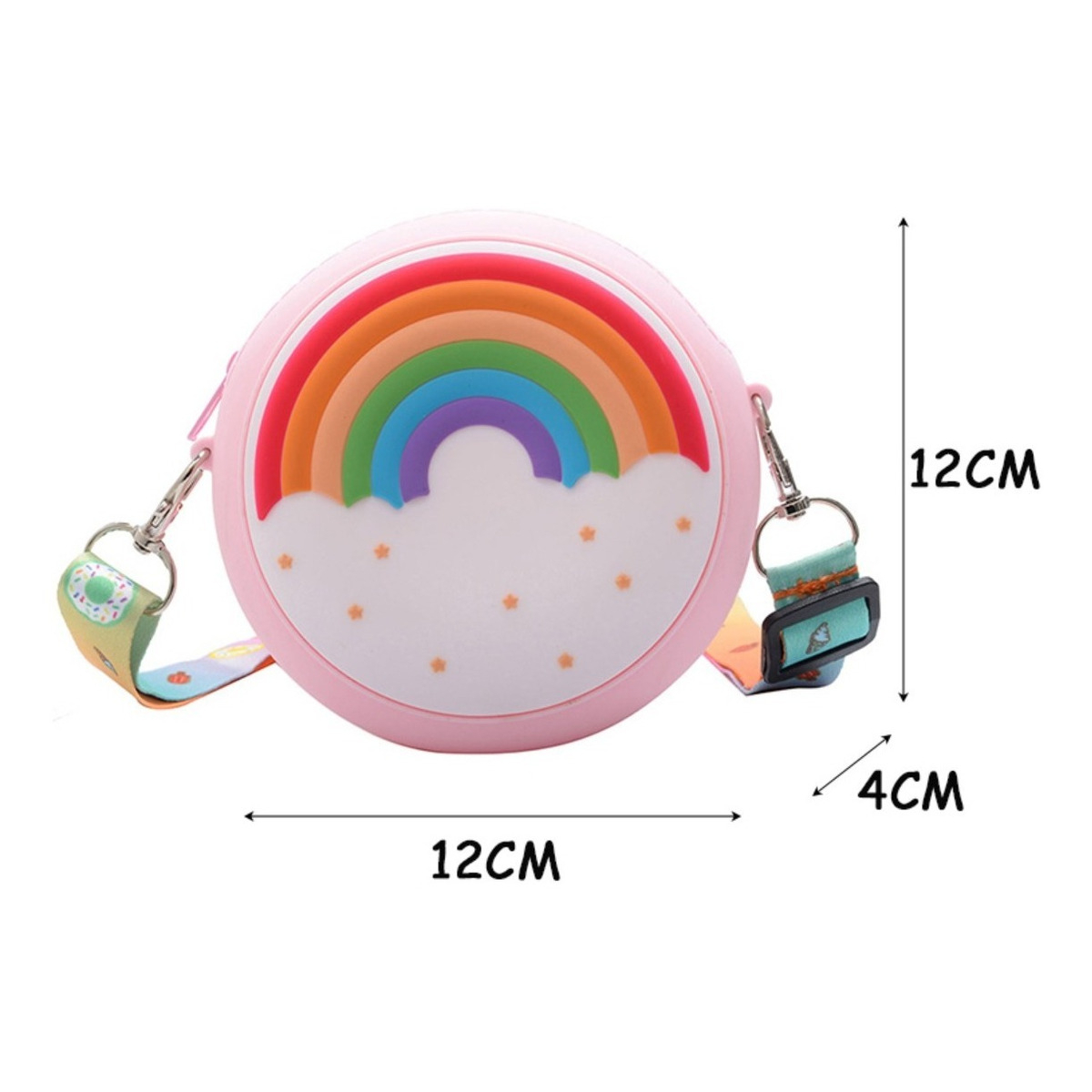 Bolso Bandolera Mini Cartera Infantil Estilo Dona - Imagen 2