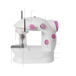 Mini Máquina De Coser Eléctrica Con Luz Incluída - Imagen 10