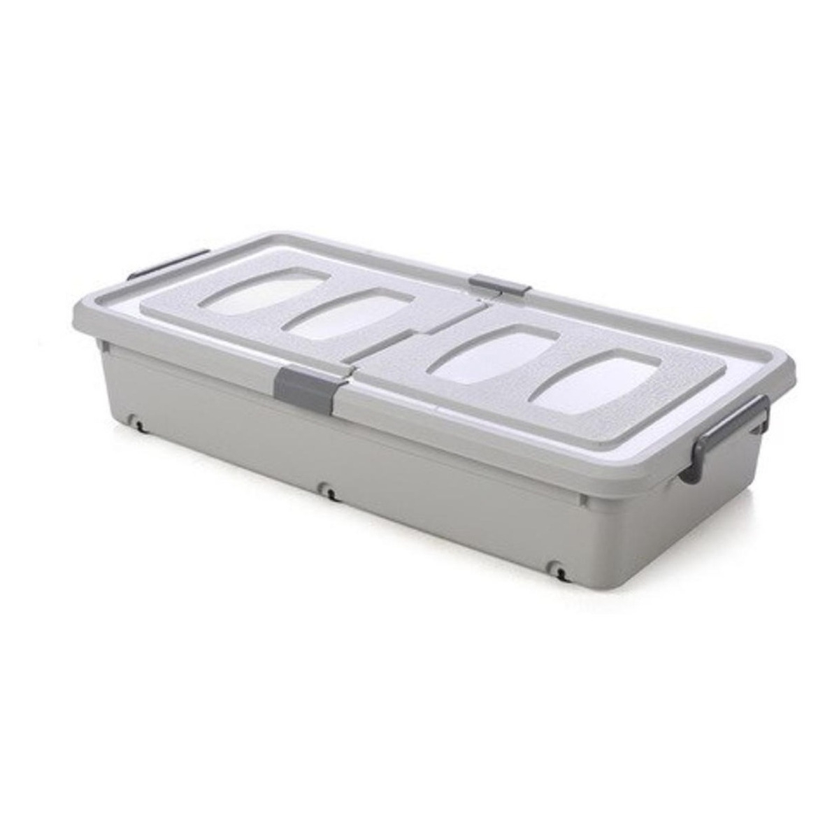 Caja Organizadora De Ropa Doble Tapa Y Ruedas Chica - Imagen 7