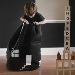 Canasto Juguetes Ropa Cesto Organizador Infantil - Casita - Imagen 10