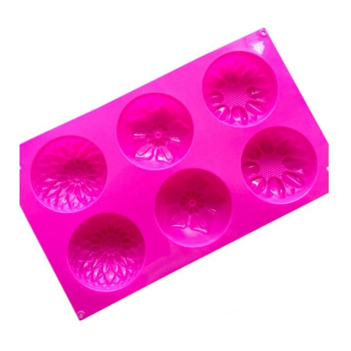 Molde Silicona 6 Bundt Cake Postres Reposteria -40º A 230º - Imagen 2