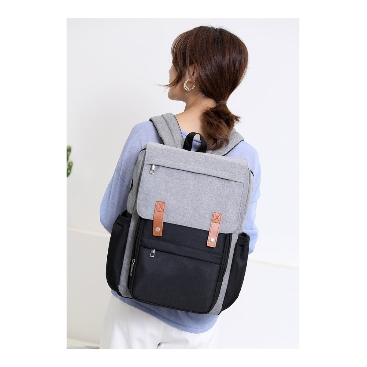 Bolso Mochila Maternal Impermeable Y Reforzado - Imagen 14