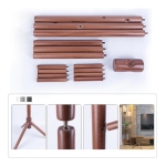 Perchero De Pie En Madera Con 8 Ganchos Excelente Calidad - Imagen 5