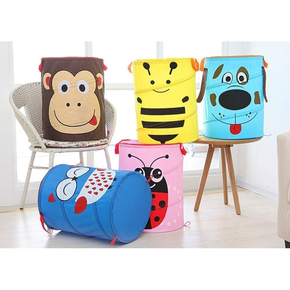 Cesto - Canasto Infantil Para Juguetes O Ropa Varios Modelos - Imagen 11