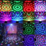 Media Bola Audiorítmica Luces Led Discoteca Fiesta C/control - Imagen 4