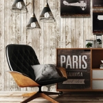 Papel Adhesivo Tapiz Pared Liston Claro Grueso Iluminaras - Imagen 4