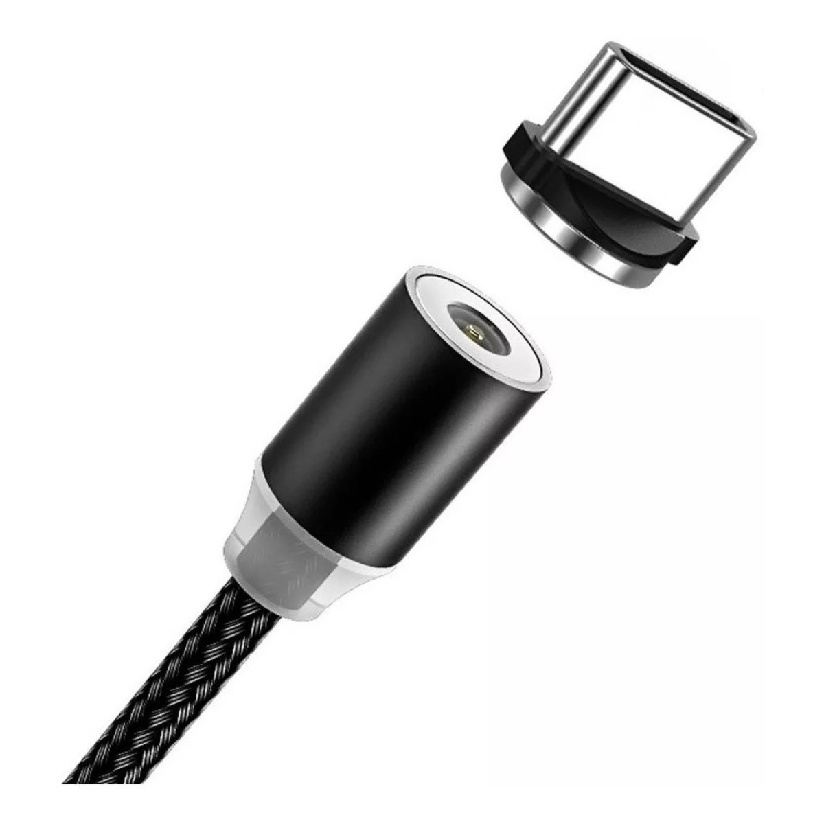 Cable Magnetico Iman Cargador Tipo C Mallado 2 A - Imagen 1
