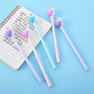 Lapicera Boligrafo Divertida Escolar Liceal Kawaii Gato Bola, foto 12
