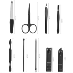 Set Manicura Y Pedicura Completo 9 Piezas Con Estuche - Imagen 3