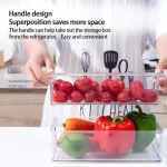 Organizador De Heladera Acrílico Refrigerador 25,5x9,7x7,6cm - Imagen 4