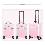 Maleta Valija De Maquillaje Profesional Con Ruedas Y Llaves - Imagen 11