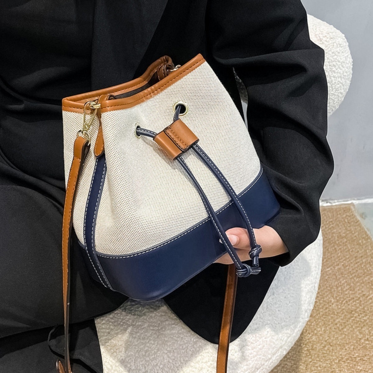Bandolera Estilo Bolso De Hombro Mini Cartera Moderna Chica - Imagen 2
