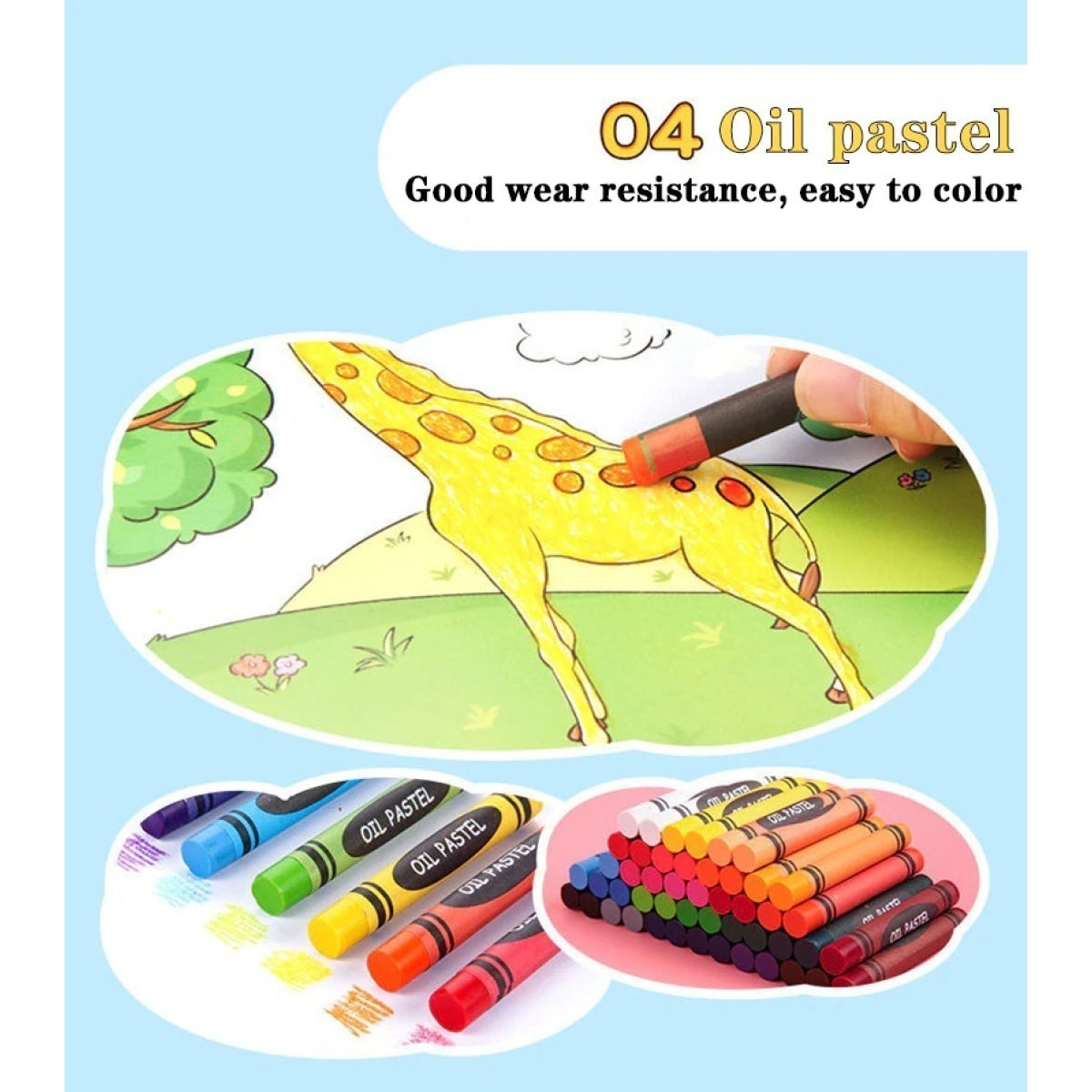 Juego De Lápices De Colores 150 Piezas Para Niños - Imagen 10