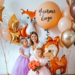 Globos Aire O Helio Para Cumpleaños Animales Iluminaras - Imagen 17
