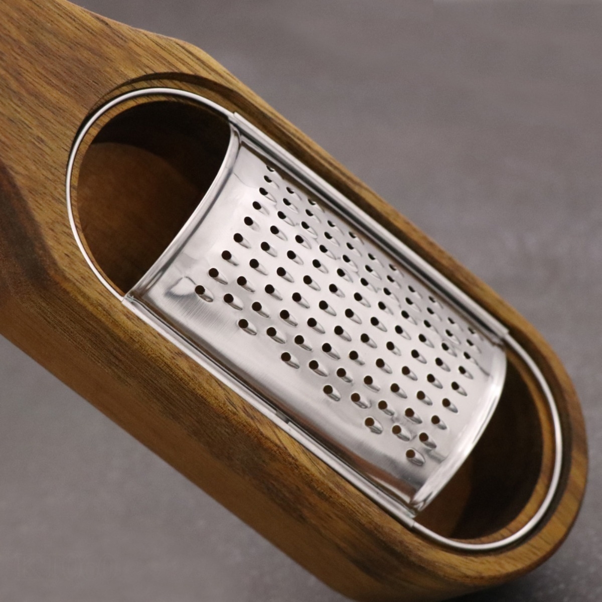Rallador De Queso Especias Para Mesa Base Madera Iluminaras - Imagen 6