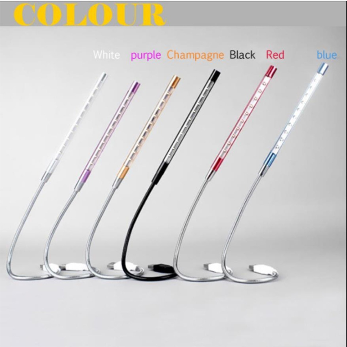 Linterna Luz Led Flexible Usb Para Notebook Laptop Pc Compu - Imagen 2
