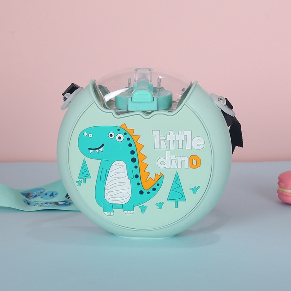 Botella De Agua Infantil Niños Cantimplora 380ml Con Correa - Imagen 24